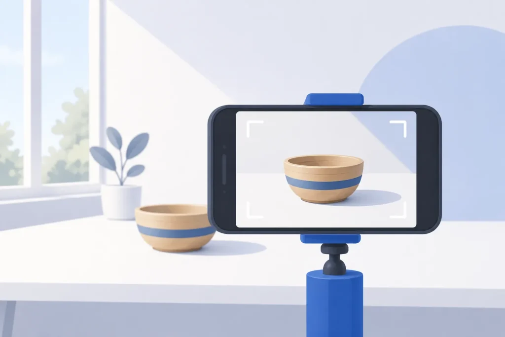 How to photograph your work with a phone