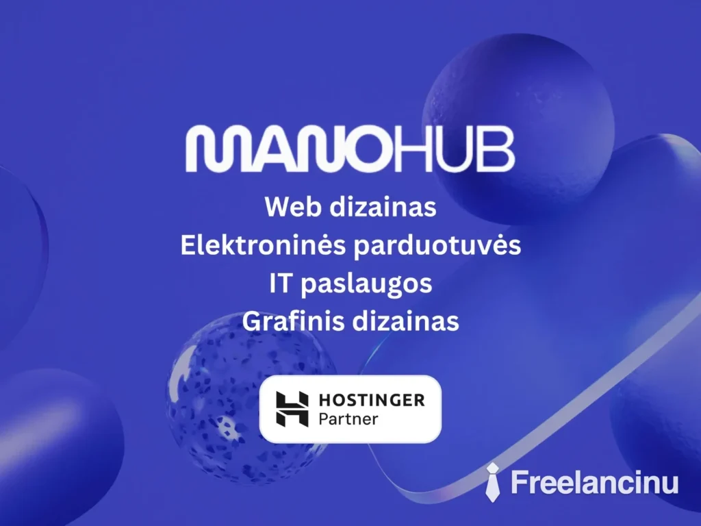 Profesionalių svetainių ir el. parduotuvių kūrimas | Manohub