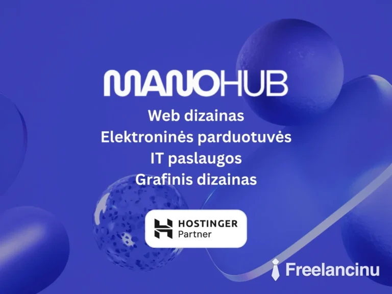 Profesionalių svetainių ir el. parduotuvių kūrimas | Manohub